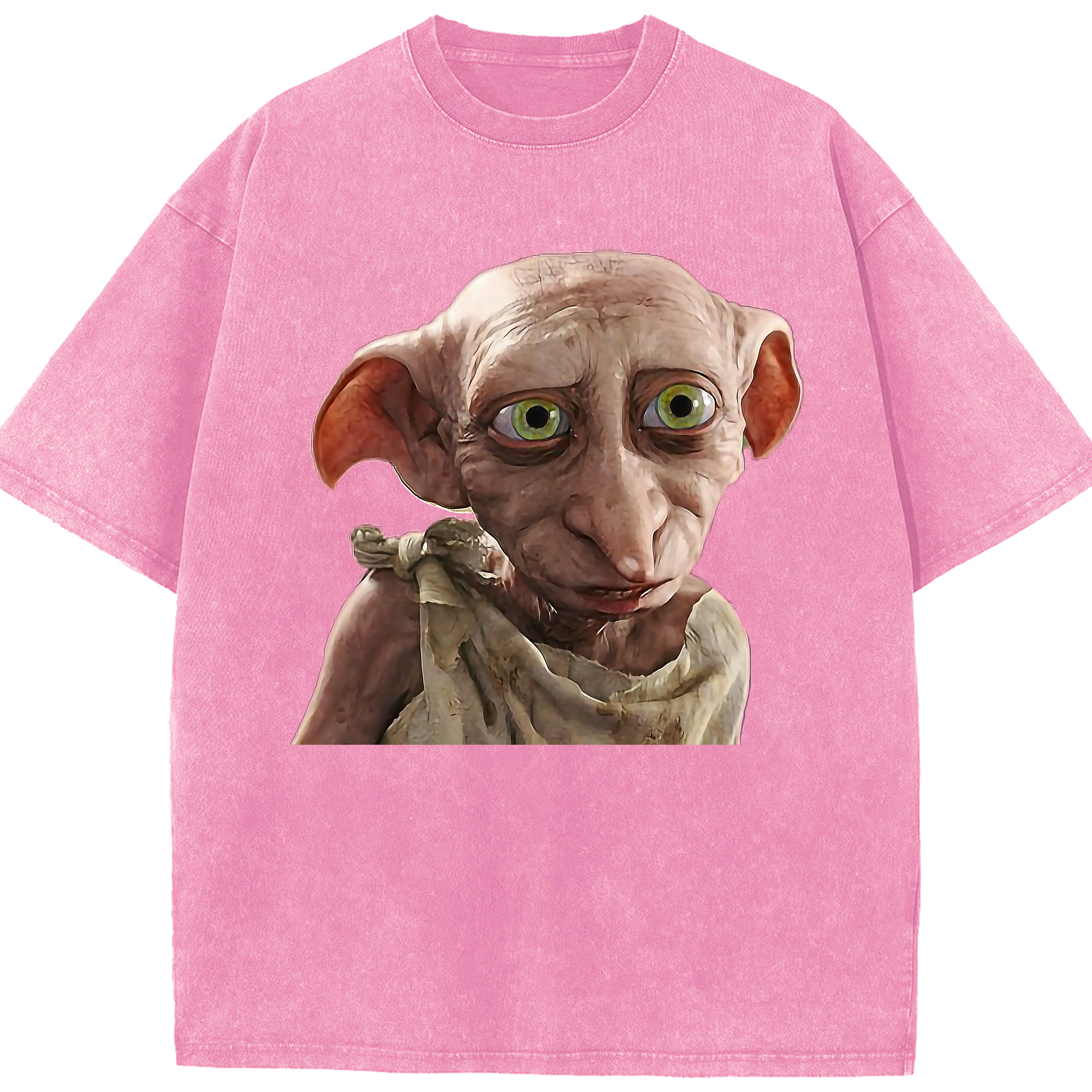 （画像用） Harry Potter ハリー・ポッターシリーズ 綿100% ヴィンテージ風 半袖Tシャツ（フロントプリント）